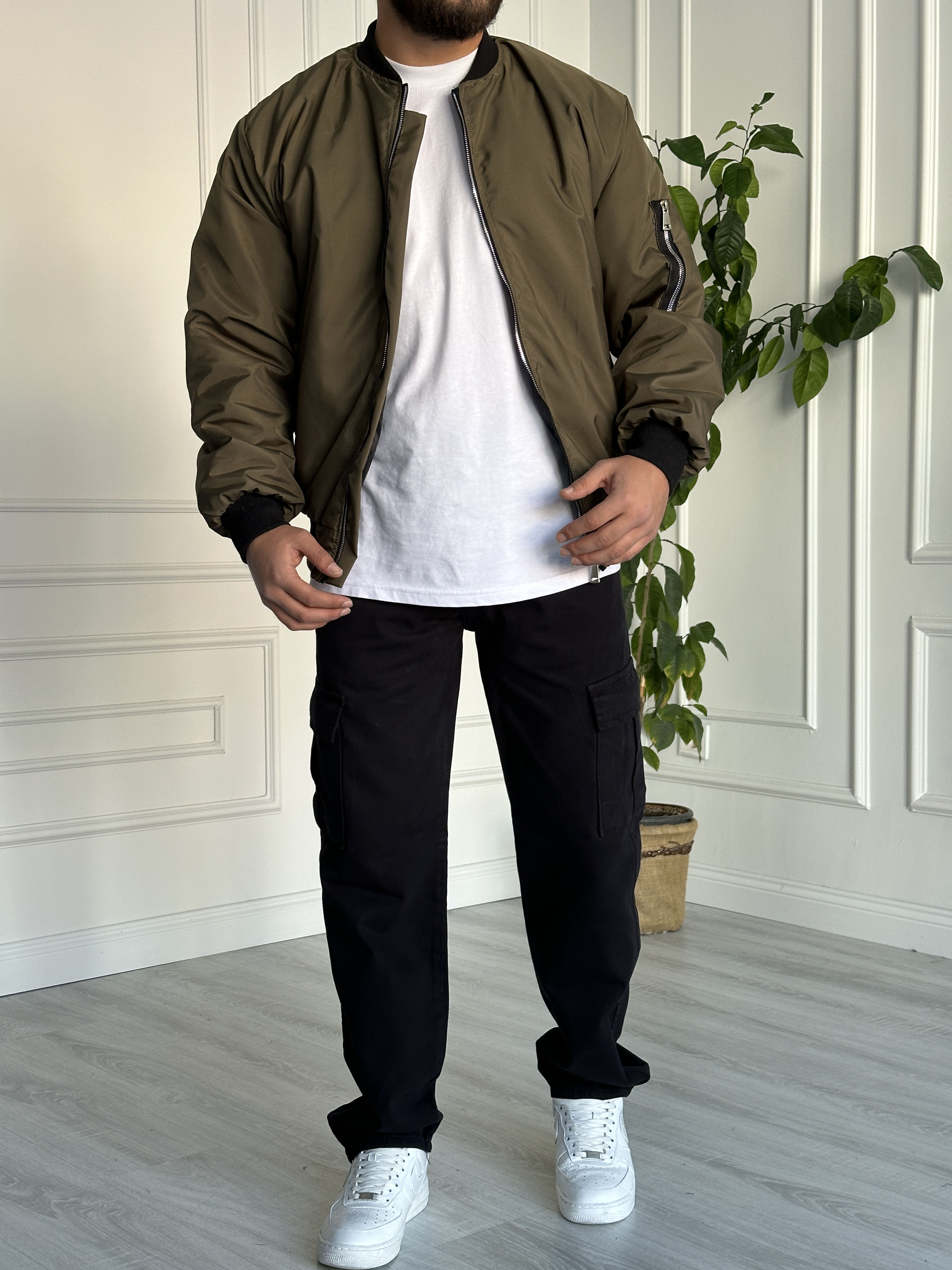 Bomber Ceket Haki