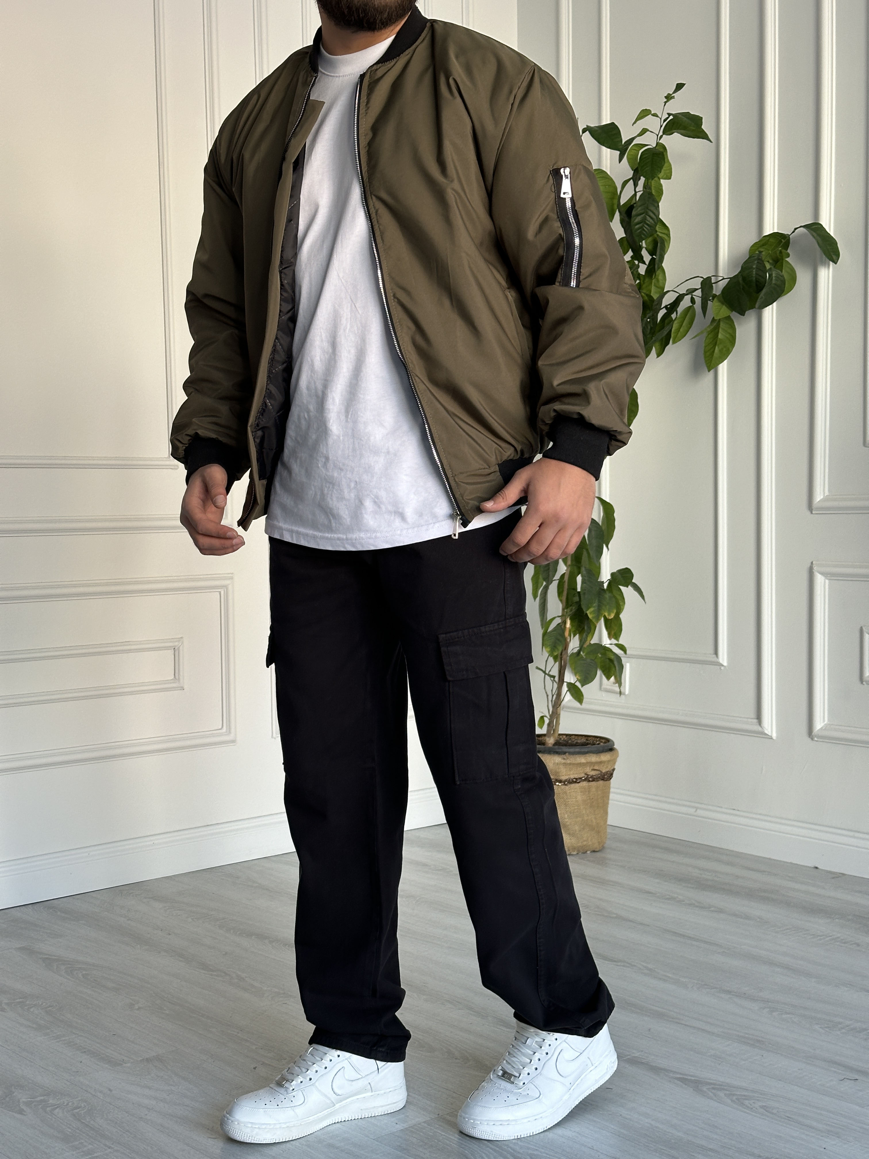 Bomber Ceket Haki