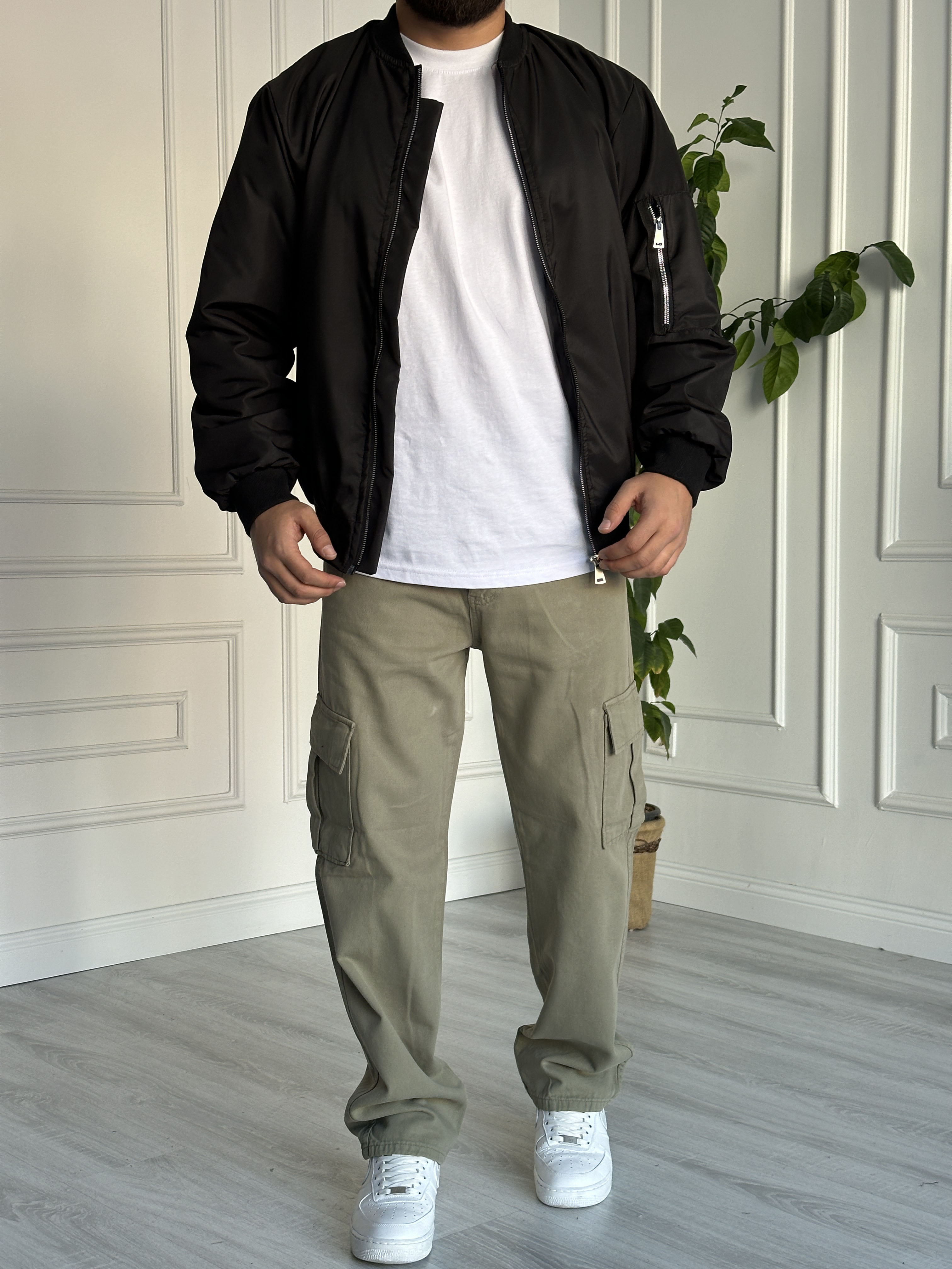 Bomber Ceket Siyah