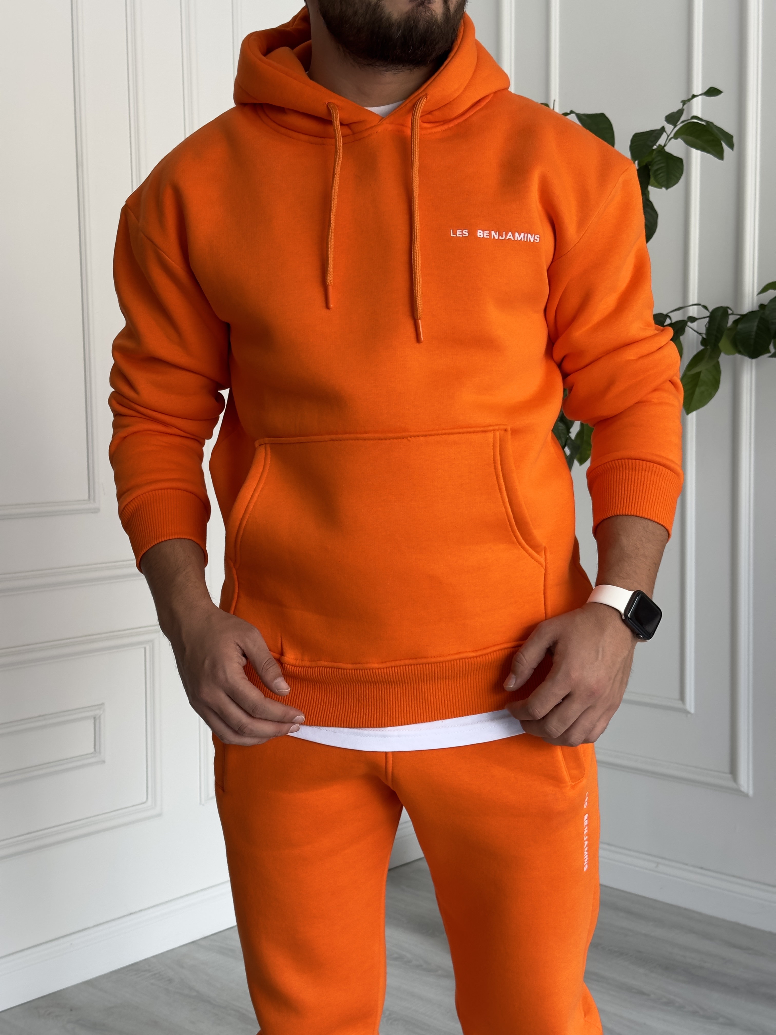 LB'23 Turuncu Kapüşonlu Sweat