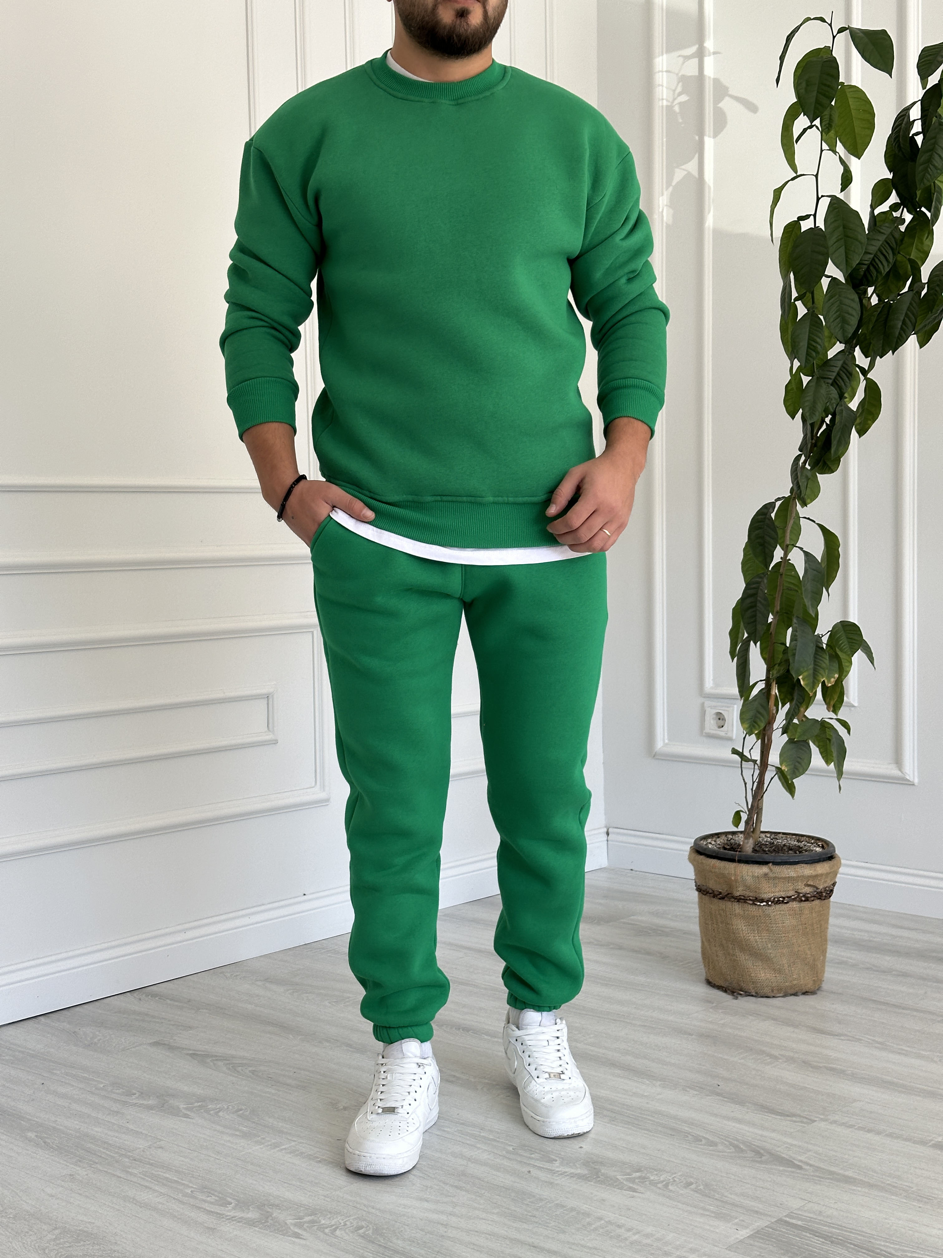 Yeşil Jogger Eşofman Altı