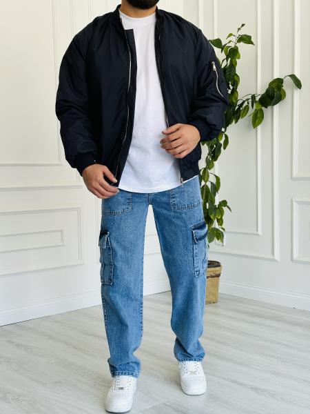 Bomber Ceket Lacivert