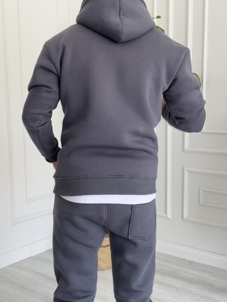 LB'23 Füme Kapüşonlu Sweat