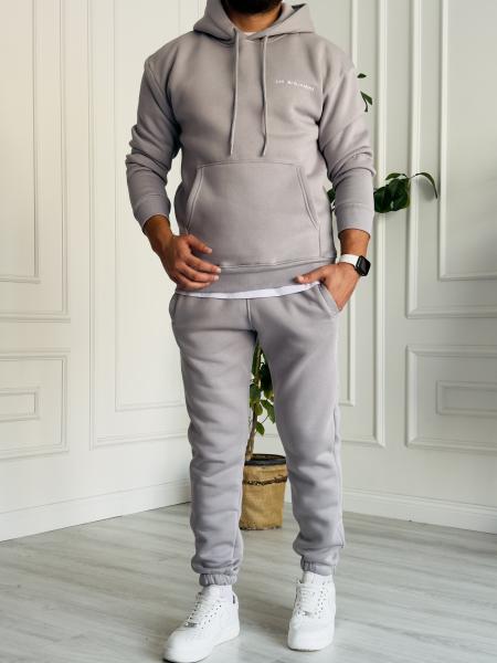 LB'23 Gri Kapüşonlu Sweat