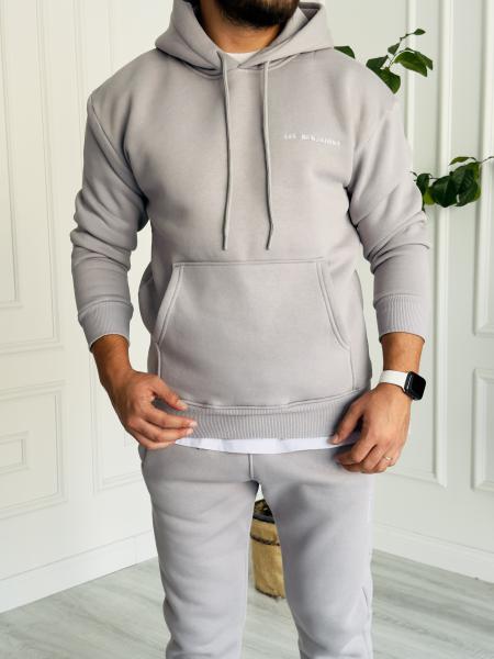 LB'23 Gri Kapüşonlu Sweat
