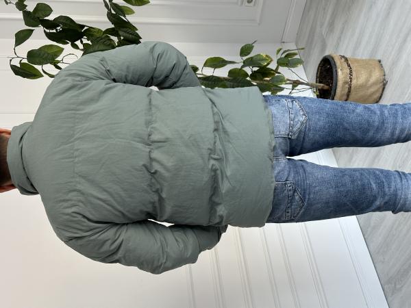 Yeşil Şişme Mont