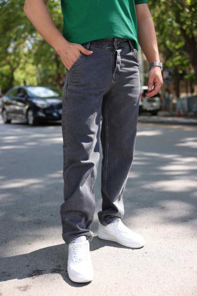 Baggy Kot Pantolon Füme