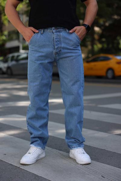 Baggy Kot Pantolon Mavi