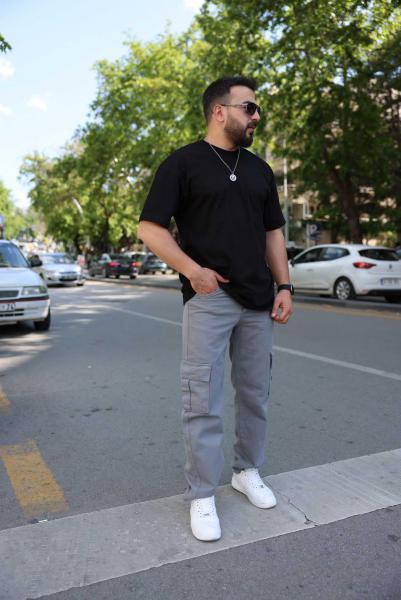Kargo Pantolon Gri