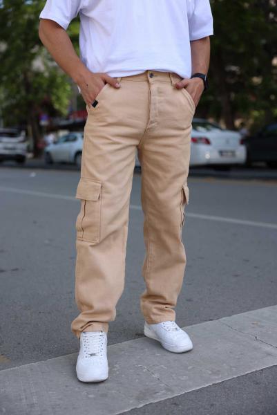 Kargo Pantolon Camel
